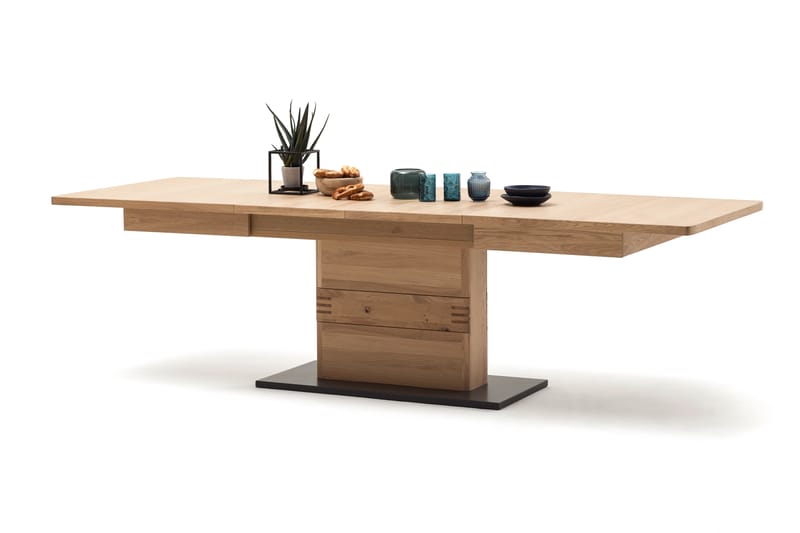 Dimoff Spisebord 180 cm - Eg / Antracit - Møbler - Borde - Spisebord og køkkenbord