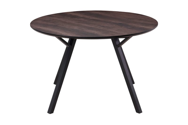 Eirys Rundt Spisebord 120 cm - Brun/Sort - Møbler - Borde - Spisebord og køkkenbord