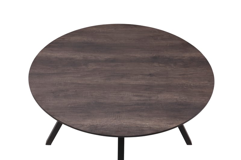 Eirys Spisebord 100 cm - Brun/Sort - Spisebord og køkkenbord