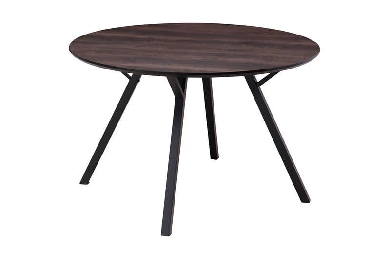 Eirys Spisebord 120 cm - Brun/Sort - Spisebord og køkkenbord