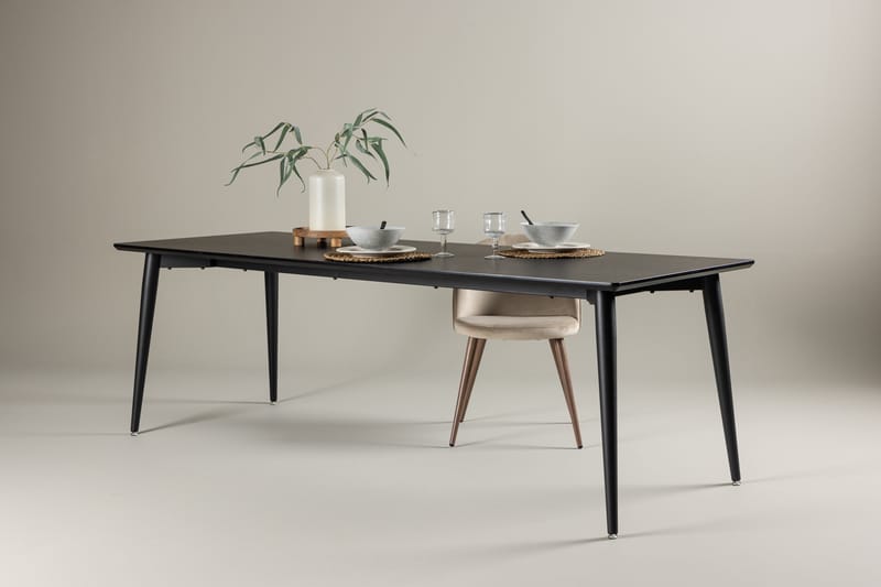 Ellis Spisebord 230x85 cm - Sort - Møbler - Borde - Spisebord og køkkenbord