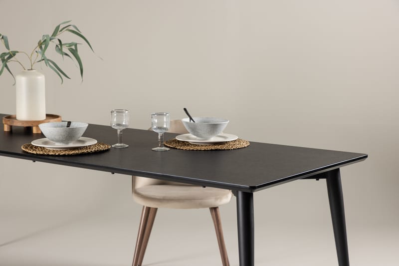 Ellis Spisebord 230x85 cm - Sort - Møbler - Borde - Spisebord og køkkenbord