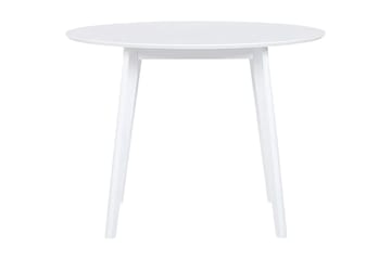 Emeroo Spisebord 100 cm - Hvid - Møbler - Borde - Spisebord og køkkenbord
