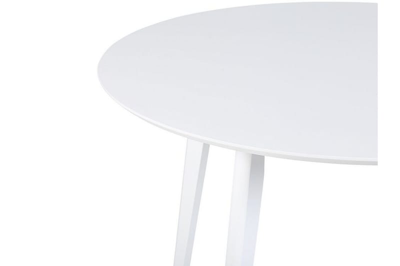 Emeroo Spisebord 100 cm - Hvid - Møbler - Borde - Spisebord og køkkenbord