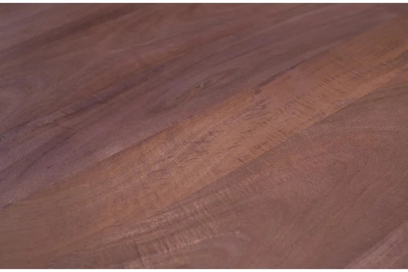 Escalarre Spisebord 120 cm Rundt - Mangotræ / Lysebrunt - Møbler - Borde - Spisebord og køkkenbord