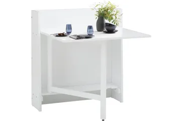 Firle Sammenfoldeligt Bord 84 cm - Hvid - Møbler - Borde - Spisebord og køkkenbord