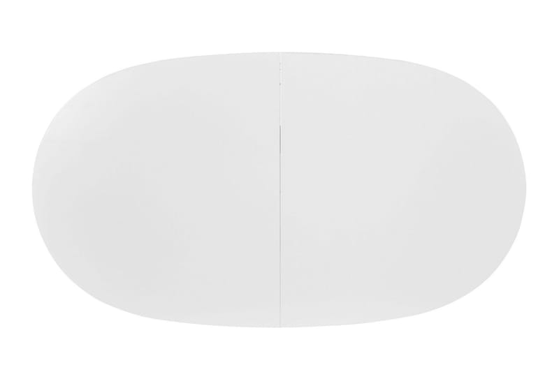 Gaeta Spisebord Ovalt 160 cm - Hvid/Natur - Møbler - Borde - Spisebord og køkkenbord
