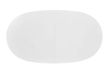 Gaeta Spisebord Ovalt 160 cm - Hvid/Natur - Møbler - Borde - Spisebord og køkkenbord