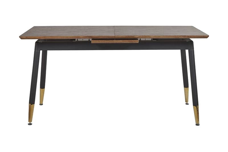 Galice Spisebord 200 cm - Natur/Sort/Guld - Spisebord og køkkenbord