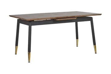 Galice Spisebord 200 cm - Natur/Sort/Guld - Møbler - Borde - Spisebord og køkkenbord