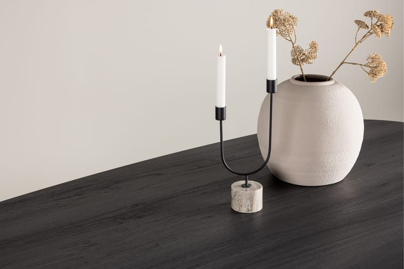 Grönvik Spisebord 220x100 cm - Sort - Møbler - Borde - Spisebord og køkkenbord