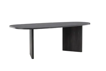 Grönvik Spisebord 220x100 cm - Sort - Møbler - Borde - Spisebord og køkkenbord