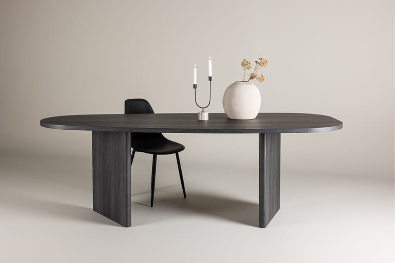 Grönvik Spisebord 220x100 cm - Sort - Møbler - Borde - Spisebord og køkkenbord
