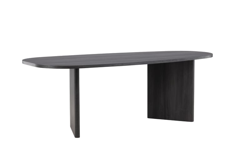 Grönvik Spisebord 220x100 cm - Sort - Møbler - Borde - Spisebord og køkkenbord