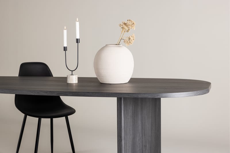 Grönvik Spisebord 220x100 cm - Sort - Møbler - Borde - Spisebord og køkkenbord