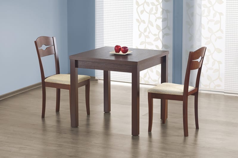 Grace Udvideligt Spisebord 80 cm - Mørk Valnød - Spisebord og køkkenbord