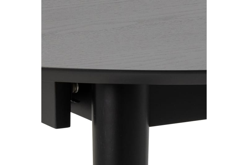 Grasonville Spisebord 115 cm Rund - Sort - Møbler - Borde - Spisebord og køkkenbord