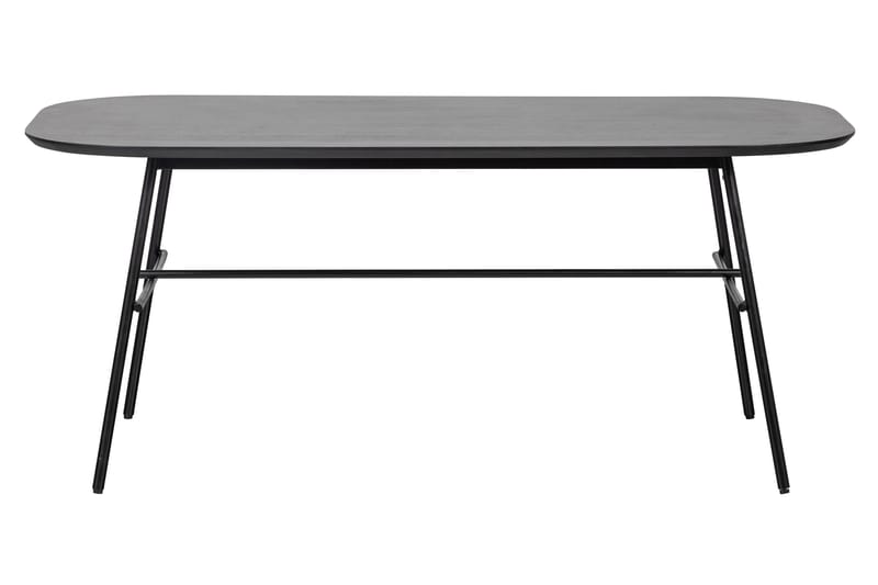 Gustavsvik Spisebord 180 cm - Sort - Spisebord og køkkenbord