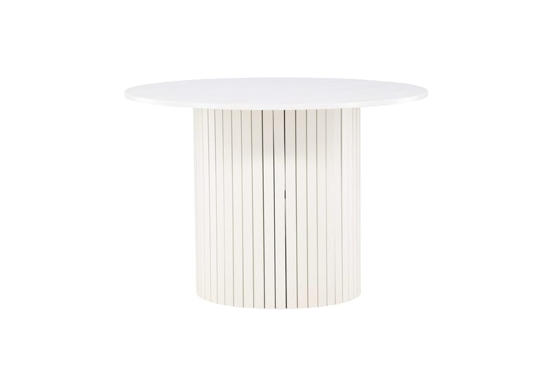 Härön Spisebord 110 cm - Hvid - Møbler - Borde - Spisebord og køkkenbord