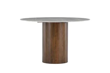 Härön Spisebord 120 cm Brun - Møbler - Borde - Spisebord og køkkenbord