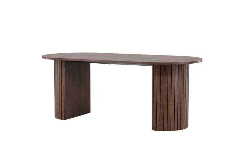 Härön Spisebord 200x90 cm Mocca - Venture Home - Spisebord og køkkenbord