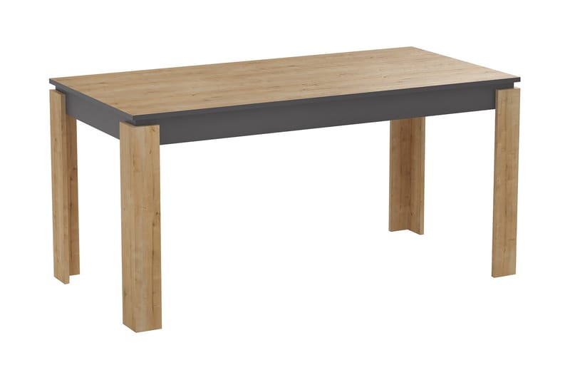 Højde Spisebord 160 cm - Brun / grå - Spisebord og køkkenbord