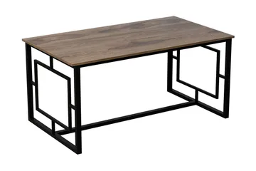 Højde Spisebord 160 cm - Brun / sort - Møbler - Borde - Spisebord og køkkenbord
