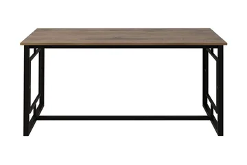 Højde Spisebord 160 cm - Brun / sort - Møbler - Borde - Spisebord og køkkenbord