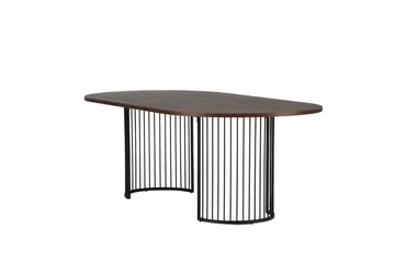 Hamneskär Spisebord 220x110 cm - Brun - Møbler - Borde - Spisebord og køkkenbord