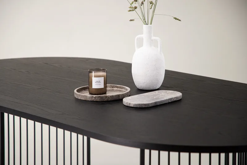 Hamneskär Spisebord 220x110 cm - Sort - Møbler - Borde - Spisebord og køkkenbord