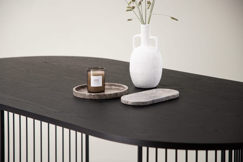 Hamneskär Spisebord 220x110 cm - Sort - Møbler - Borde - Spisebord og køkkenbord