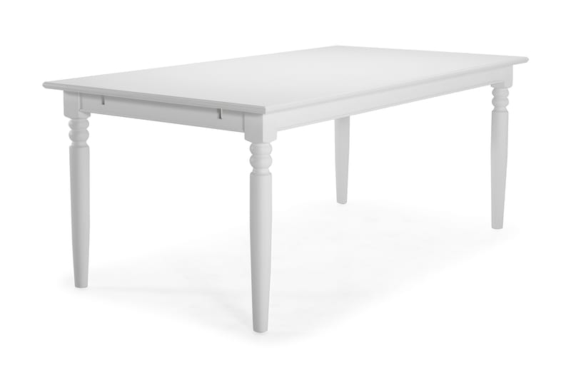 Hampton Spisebord 190 cm - Hvid - Møbler - Borde - Spisebord og køkkenbord