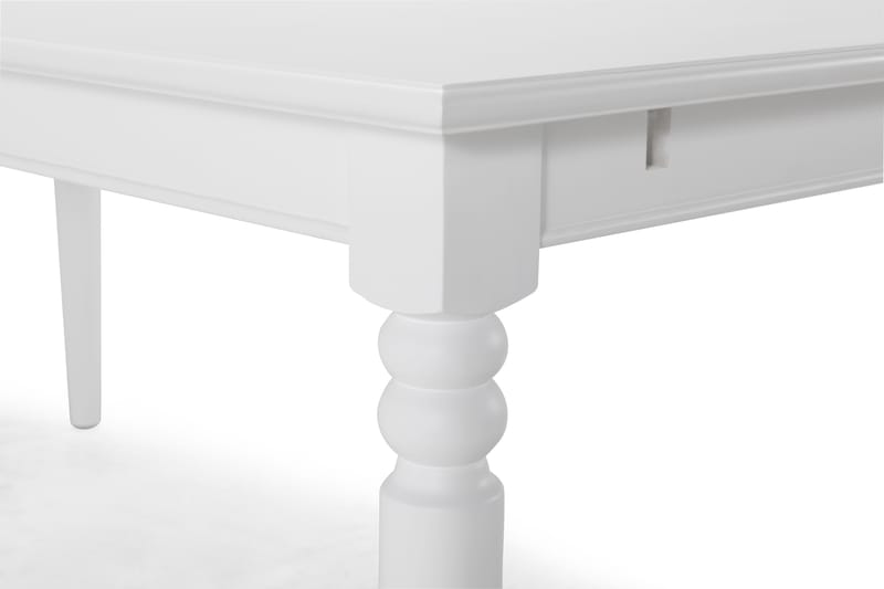 Hampton Spisebord 190 cm - Hvid - Møbler - Borde - Spisebord og køkkenbord