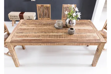 Hanck Rektangulært Spisebord 120 cm i Træ - Brun - Møbler - Borde - Spisebord og køkkenbord