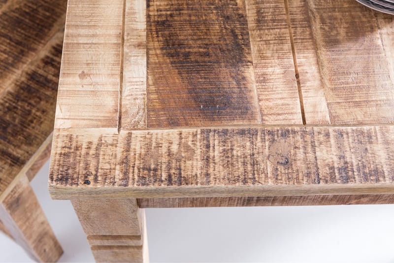 Hanck Spisebord 80 cm - Natur - Møbler - Borde - Spisebord og køkkenbord