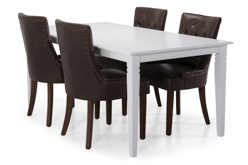 Hartford Spisebord 180 cm - Hvid - Spisebord og køkkenbord