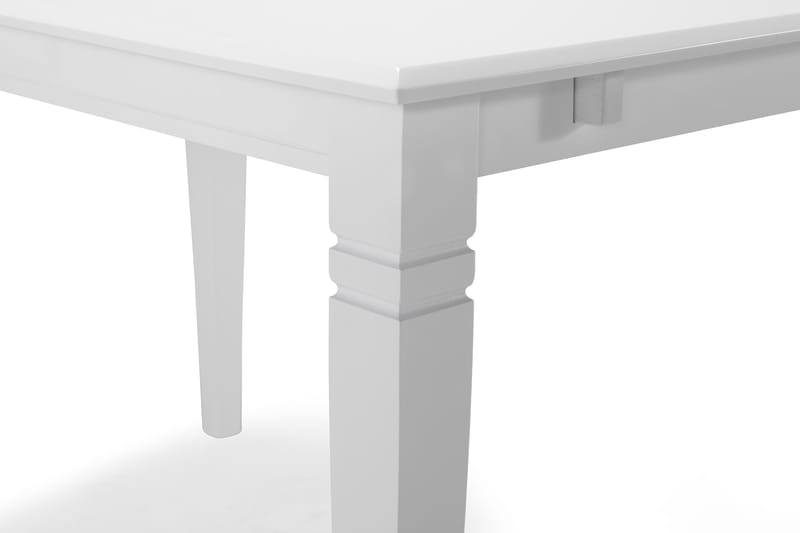 Hartford Udvideligt Spisebord 120 cm - Hvid - Spisebord og køkkenbord