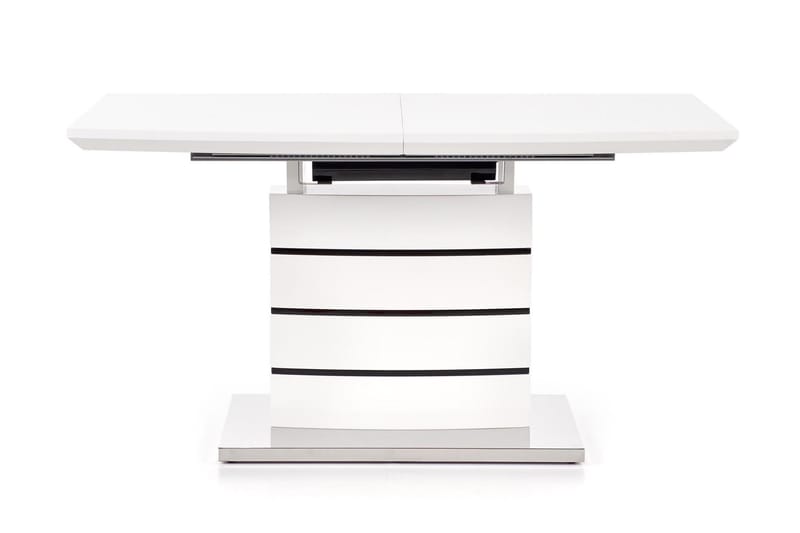 Haverly Udvideligt Spisebord 140 cm - Hvid/Sort - Spisebord og køkkenbord
