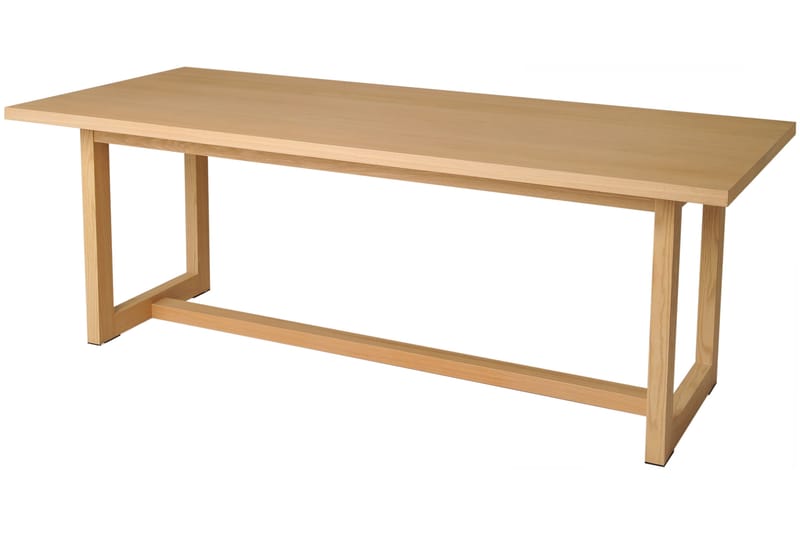 Horben udvideligt spisebord 210 cm - Hvidpigmenteret - Møbler - Borde - Spisebord og køkkenbord