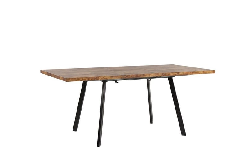 Housham Spisebord 180 cm Sammenfoldeligt - Lysebrun/Sort - Møbler - Borde - Spisebord og køkkenbord