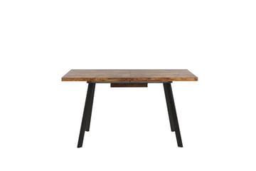Housham Spisebord 180 cm Sammenfoldeligt - Lysebrun/Sort - Møbler - Borde - Spisebord og køkkenbord