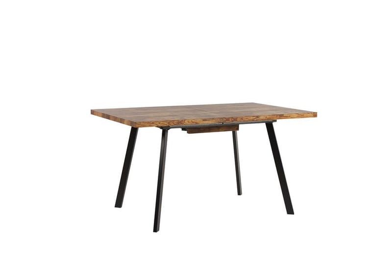 Housham Spisebord 180 cm Sammenfoldeligt - Lysebrun/Sort - Møbler - Borde - Spisebord og køkkenbord