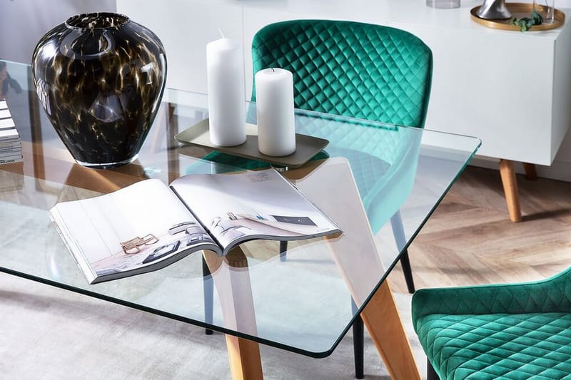 Hudson Spisebord 160 cm - Gennemsigtig - Møbler - Borde - Spisebord og køkkenbord