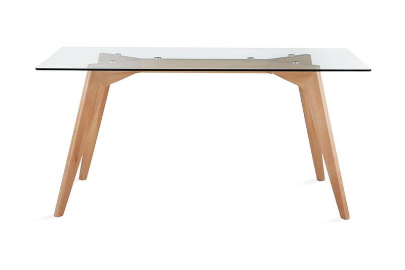 Hudson Spisebord 160 cm - Gennemsigtig - Møbler - Borde - Spisebord og køkkenbord