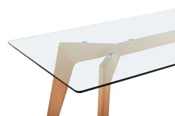 Hudson Spisebord 160 cm - Gennemsigtig - Møbler - Borde - Spisebord og køkkenbord