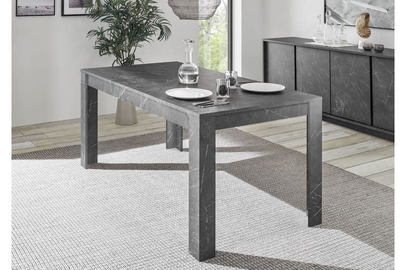 Ice Spisebord 180 cm - Sort - Møbler - Borde - Spisebord og køkkenbord