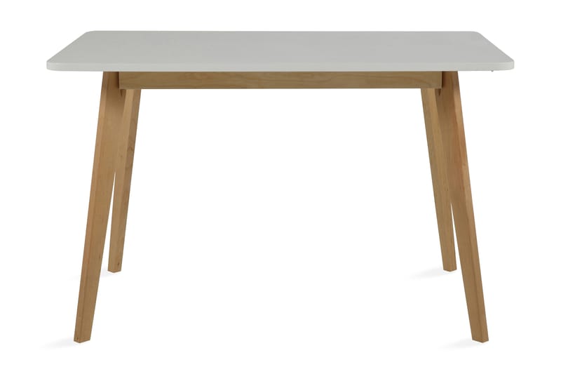 Idun Spisebord 120 cm - Hvid/Birk - Spisebord og køkkenbord