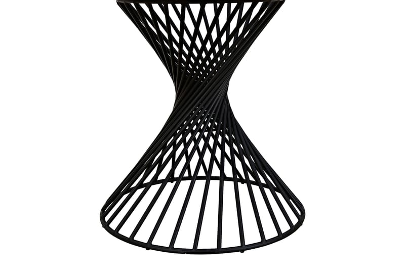 Iggy Spisebord 140 cm Rund Glas - Grå - Møbler - Borde - Spisebord og køkkenbord