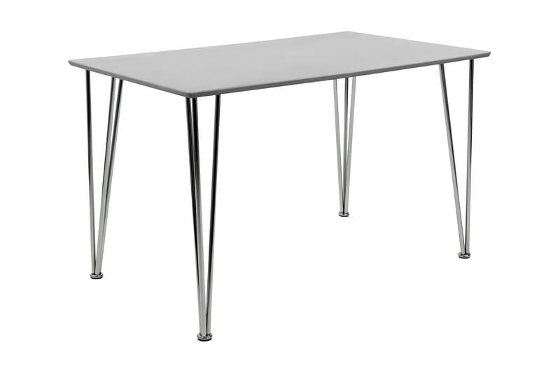 Ikeda Spisebord 120 cm - Lysegrå - Spisebord og køkkenbord