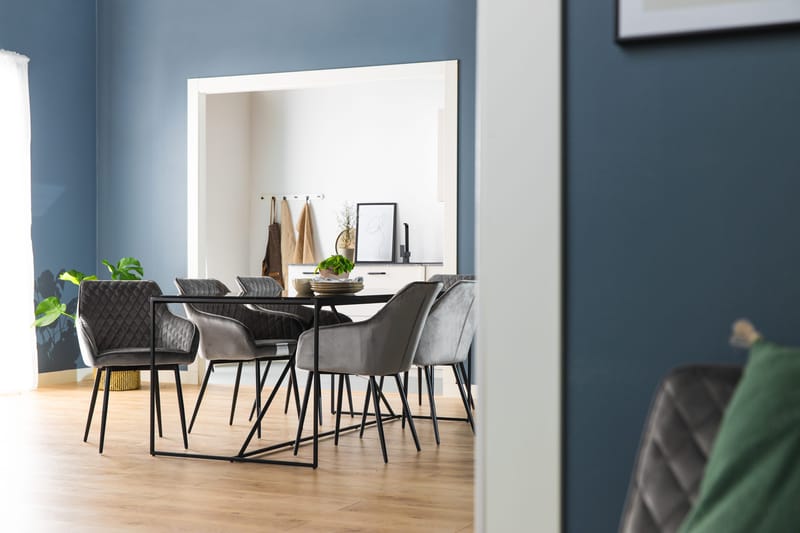 Indy Spisebord 180 cm - Glas/Metal - Møbler - Borde - Spisebord og køkkenbord